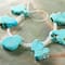 Turquoise Dyed Howlite Flat Chip Beads by Bead Landing&#x2122;